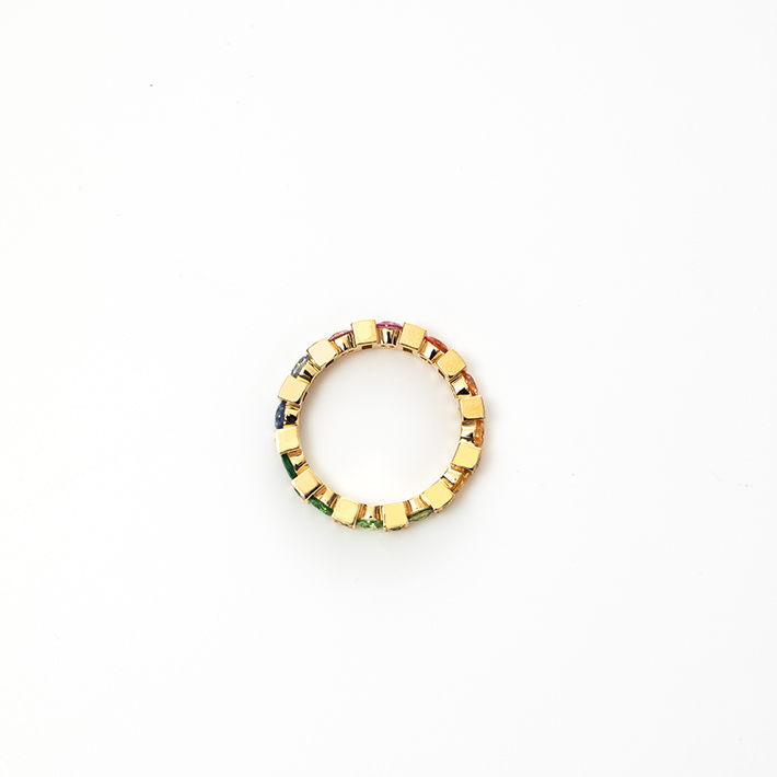 画像：Multicolor ring / YG3