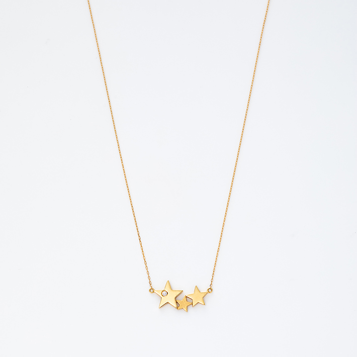 画像：Star motif necklace2